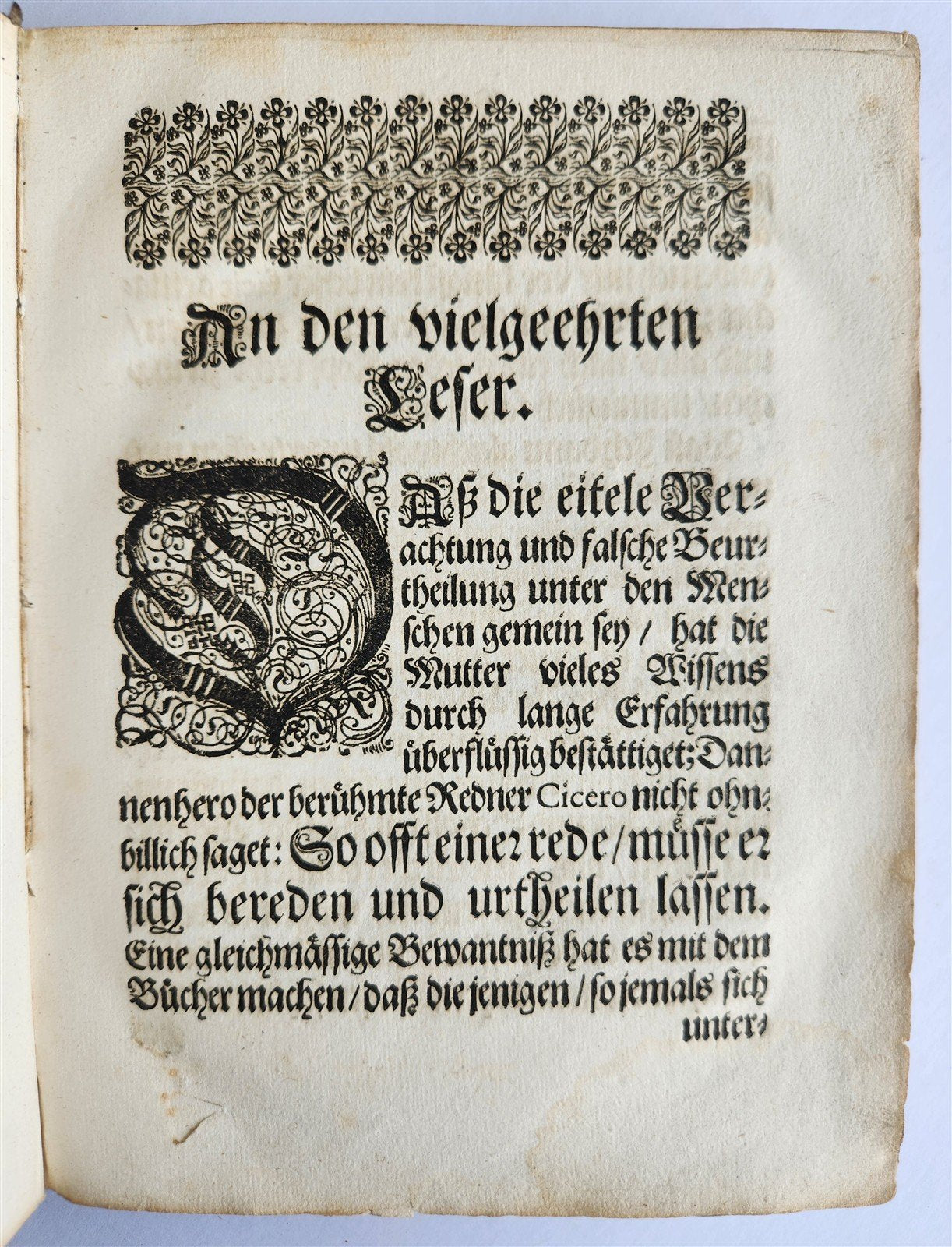 1668 ARITHMETIC HANDBOOK in GERMAN antique VELLUM BINDING