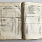 1668 ARITHMETIC HANDBOOK in GERMAN antique VELLUM BINDING