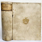 1624 FUNERAL INSCRIPTIONS - EPITAPHS in AUGSBURG GERMANY antique VELLUM BINDING