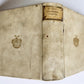 1624 FUNERAL INSCRIPTIONS - EPITAPHS in AUGSBURG GERMANY antique VELLUM BINDING