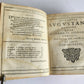 1624 FUNERAL INSCRIPTIONS - EPITAPHS in AUGSBURG GERMANY antique VELLUM BINDING