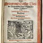1624 FUNERAL INSCRIPTIONS - EPITAPHS in AUGSBURG GERMANY antique VELLUM BINDING