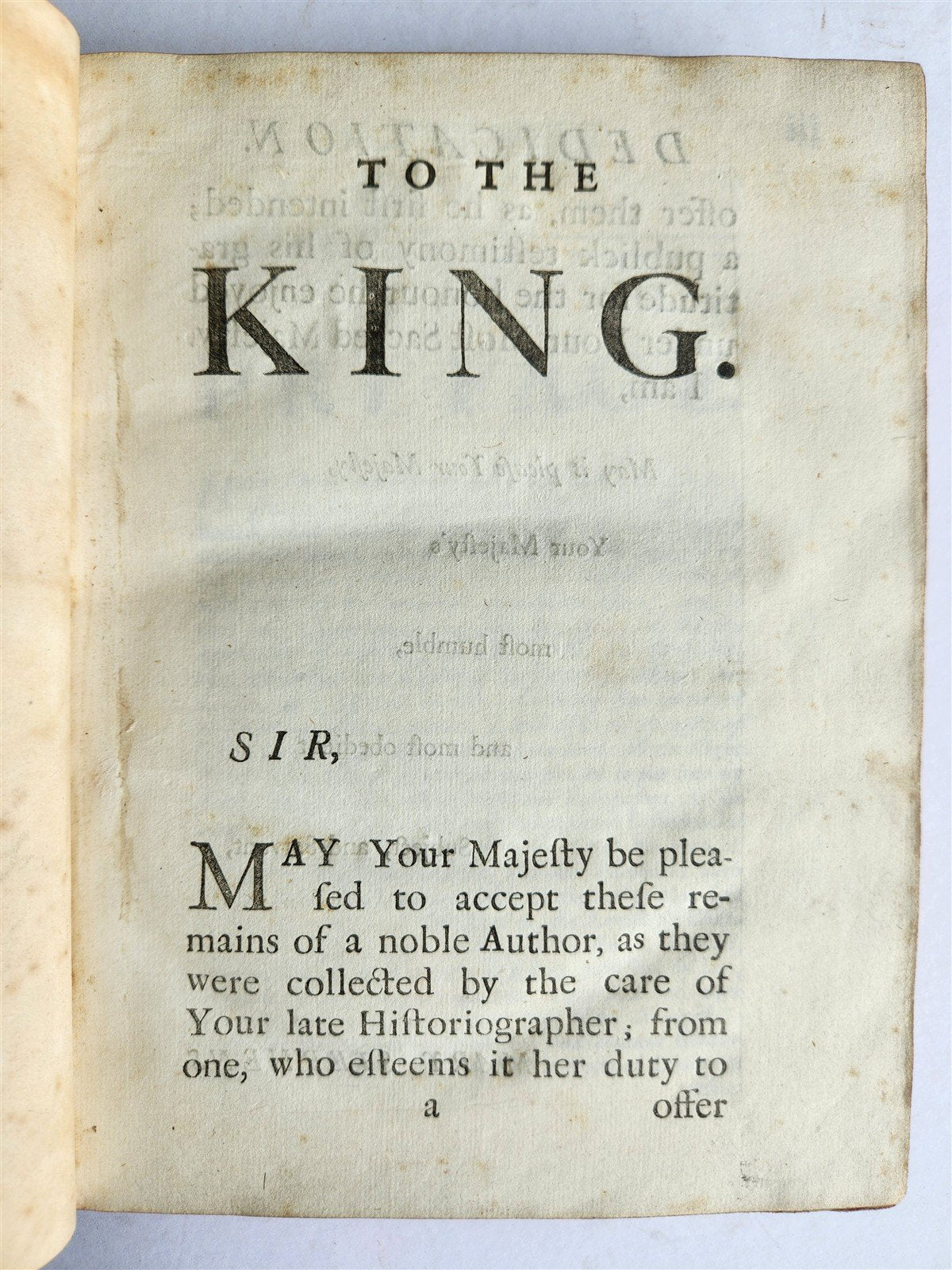 1736 LIFE of LORD BACON by Robert Stephens antique in ENGLISH