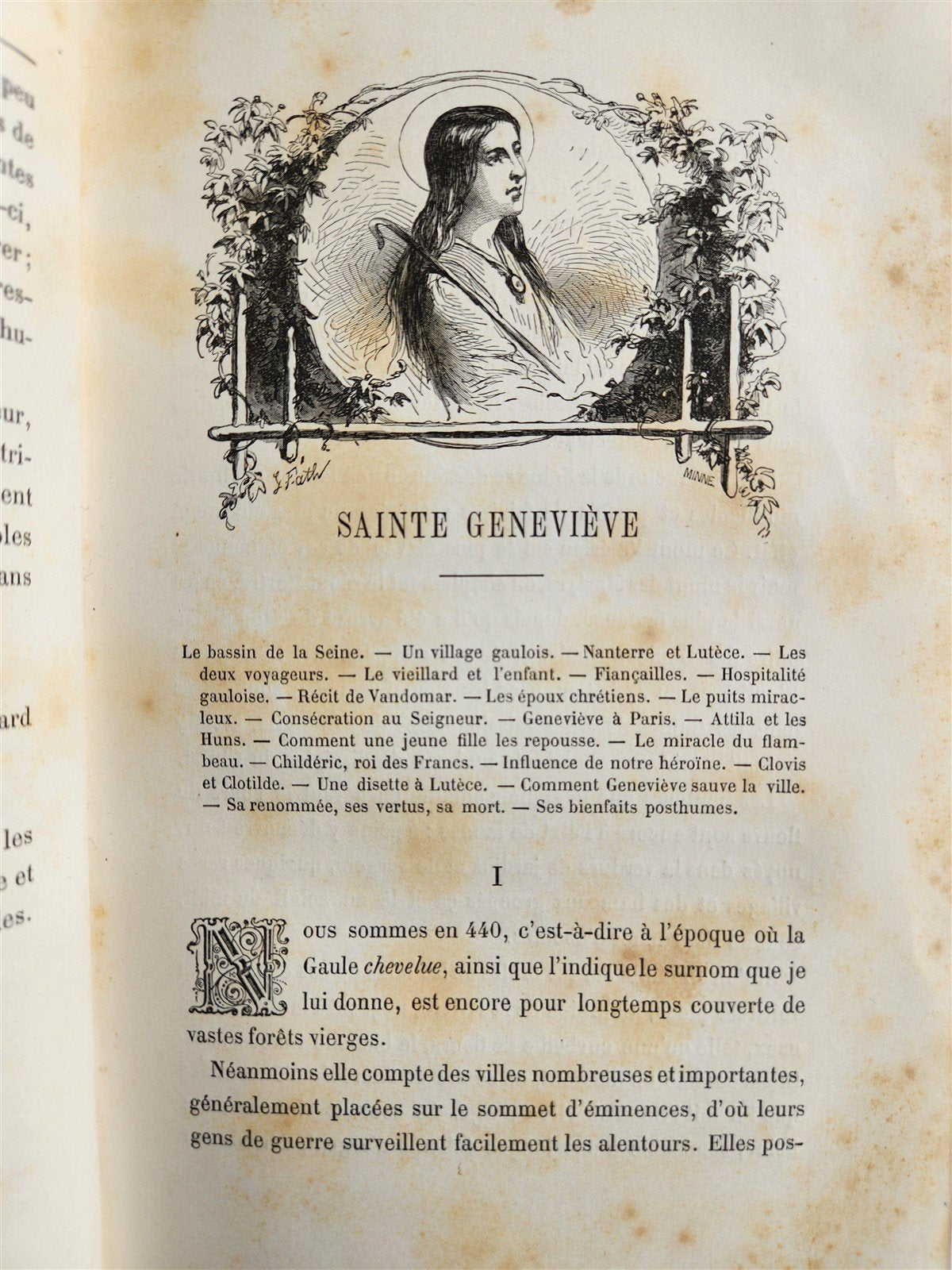 1880s GREAT WOMEN of FRANCE antique ILLUSTRATED