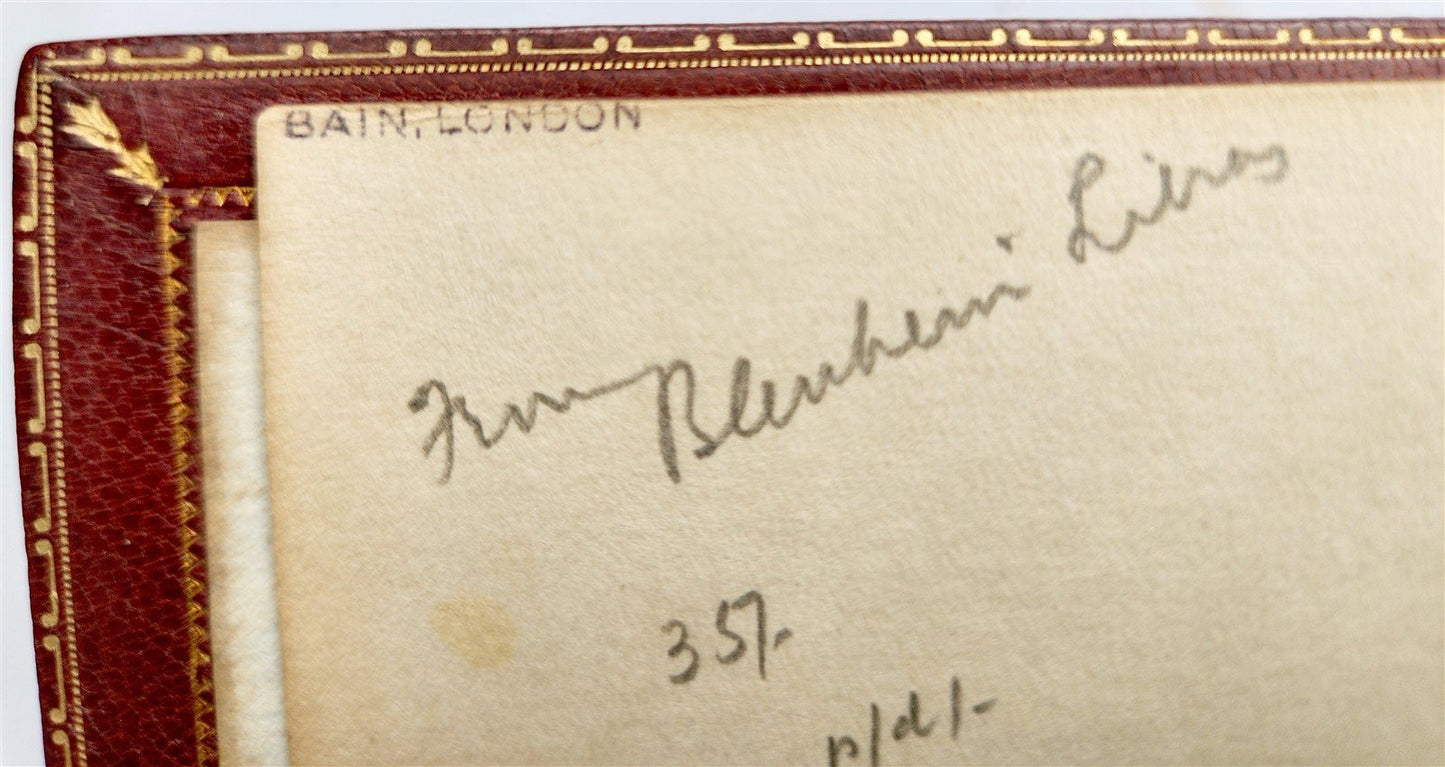 1914 PRESENTATION COPY SIGNED by Duke of Marlborough antique SIGNED BINDING