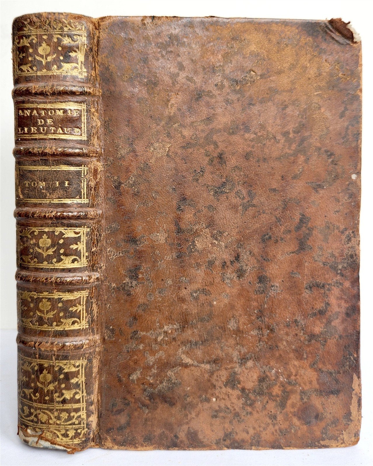 1777 ANATOMIE HISTORIQUE et PRATIQUE antique ILLUSTRATED