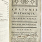 1777 ANATOMIE HISTORIQUE et PRATIQUE antique ILLUSTRATED