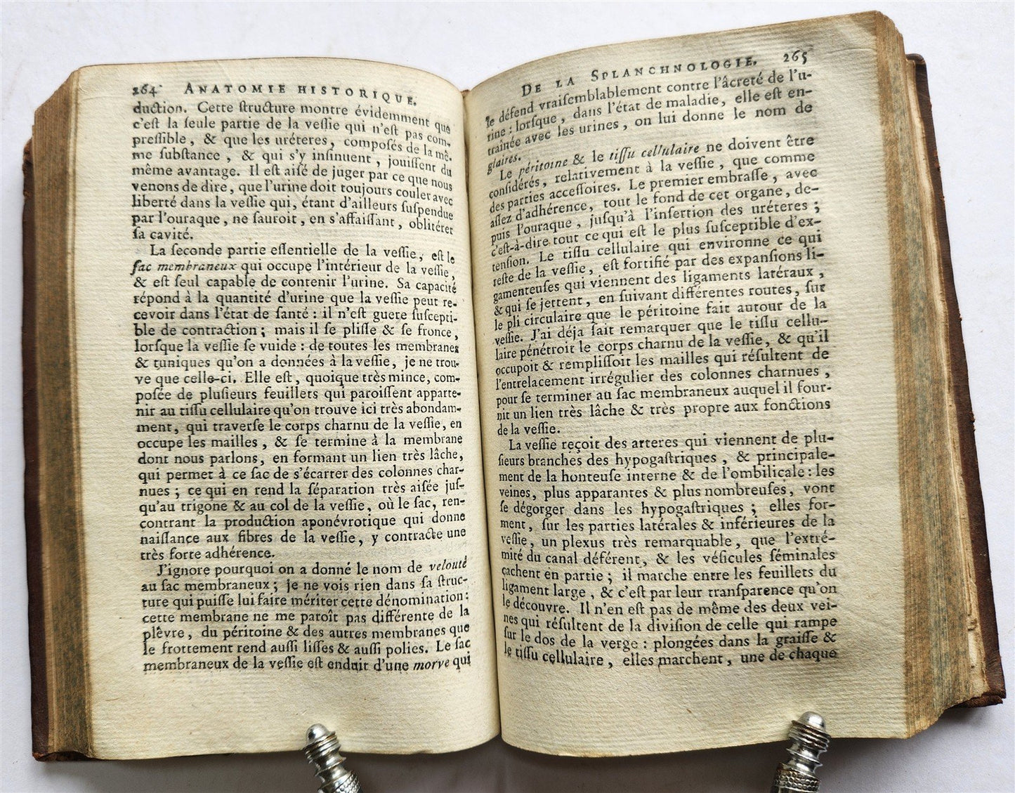 1777 ANATOMIE HISTORIQUE et PRATIQUE antique ILLUSTRATED