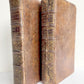 1775 Treatise on Diseases of Bones ILLUSTRATED MEDICAL DEVICES antique 2 VOLS
