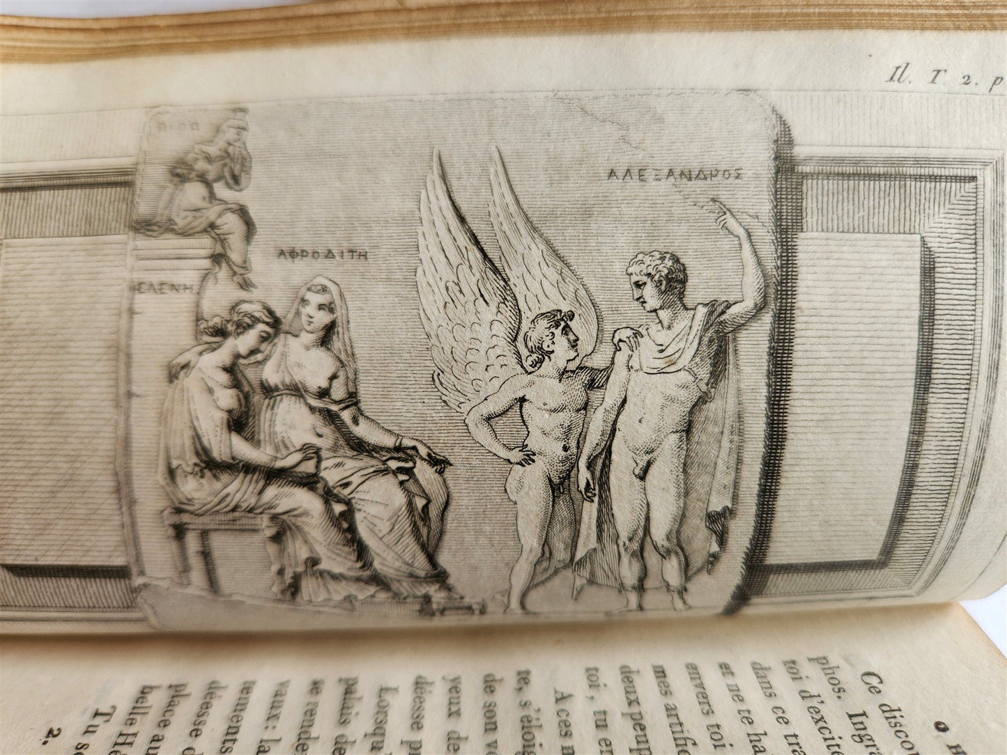 1787 HOMER ILLIAD & ODYSSEY ILLUSTRATED antique FERDINAND ZEPPELIN PROVENANCE