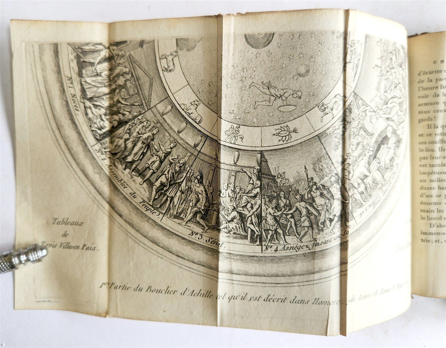 1787 HOMER ILLIAD & ODYSSEY ILLUSTRATED antique FERDINAND ZEPPELIN PROVENANCE