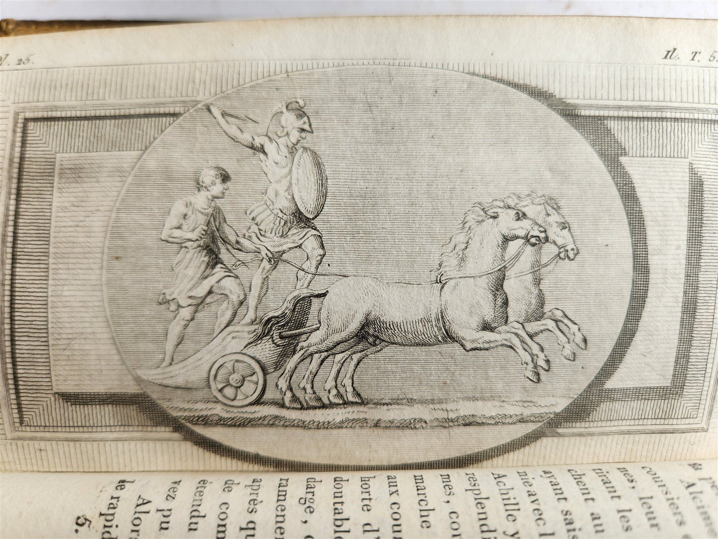1787 HOMER ILLIAD & ODYSSEY ILLUSTRATED antique FERDINAND ZEPPELIN PROVENANCE