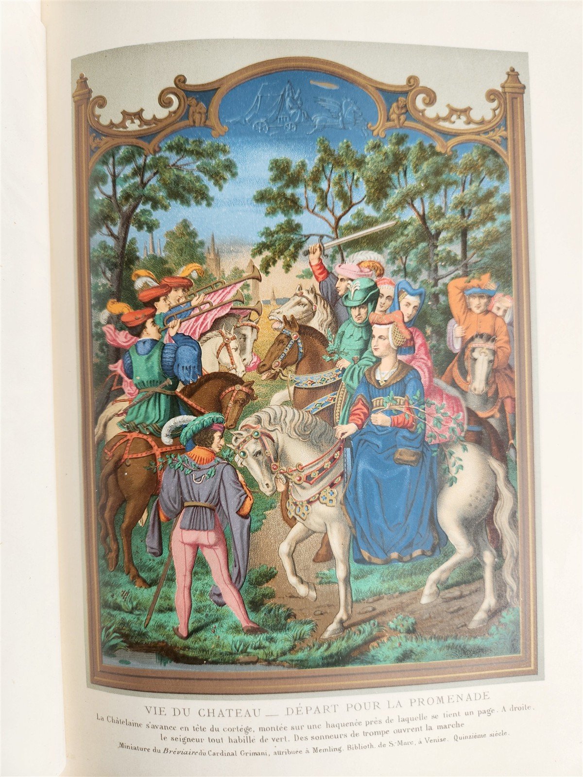 1876 Military & Religious Life in Middle Ages & Renaissance ILLUSTRATED antique