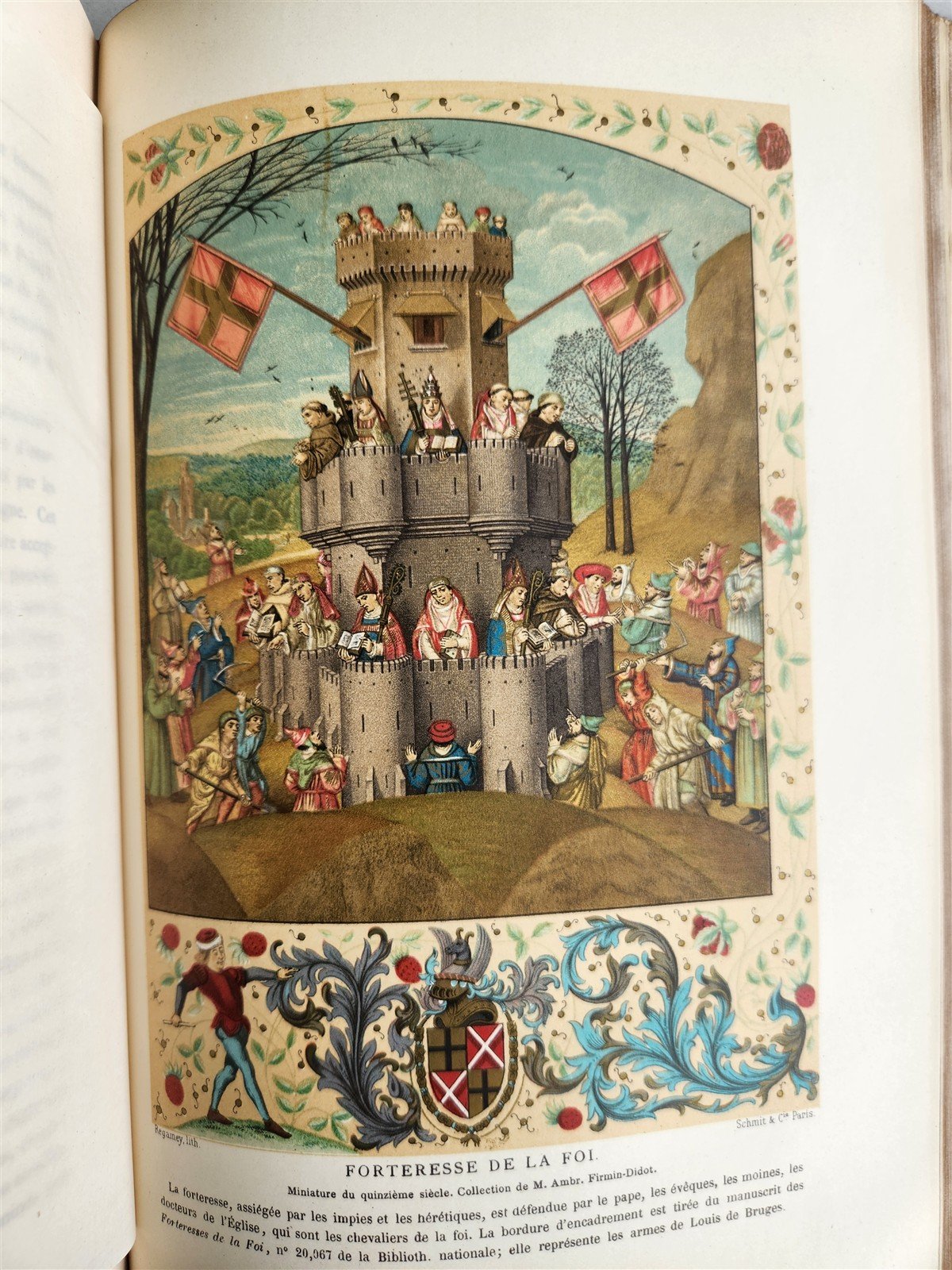1876 Military & Religious Life in Middle Ages & Renaissance ILLUSTRATED antique
