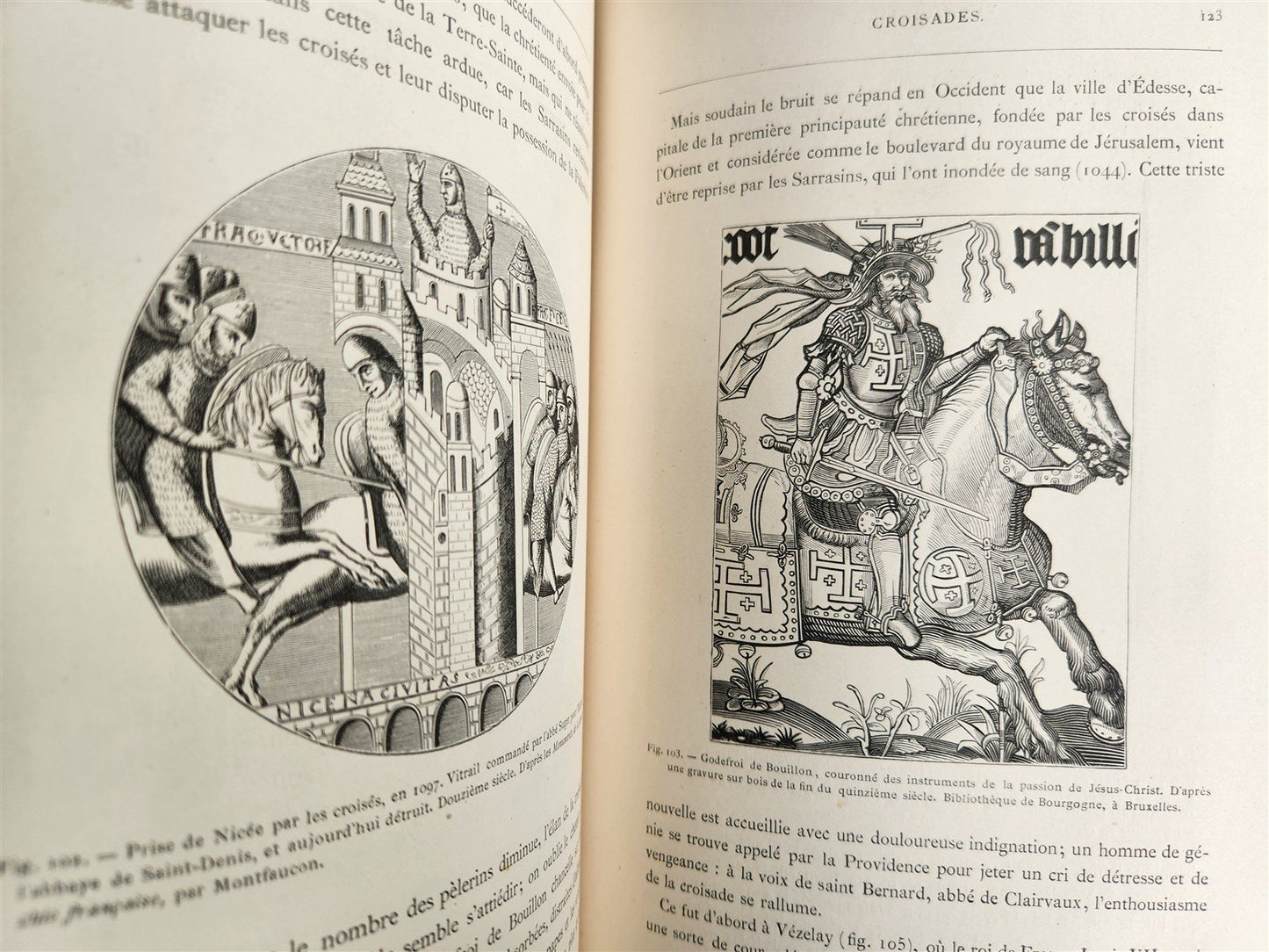 1876 Military & Religious Life in Middle Ages & Renaissance ILLUSTRATED antique