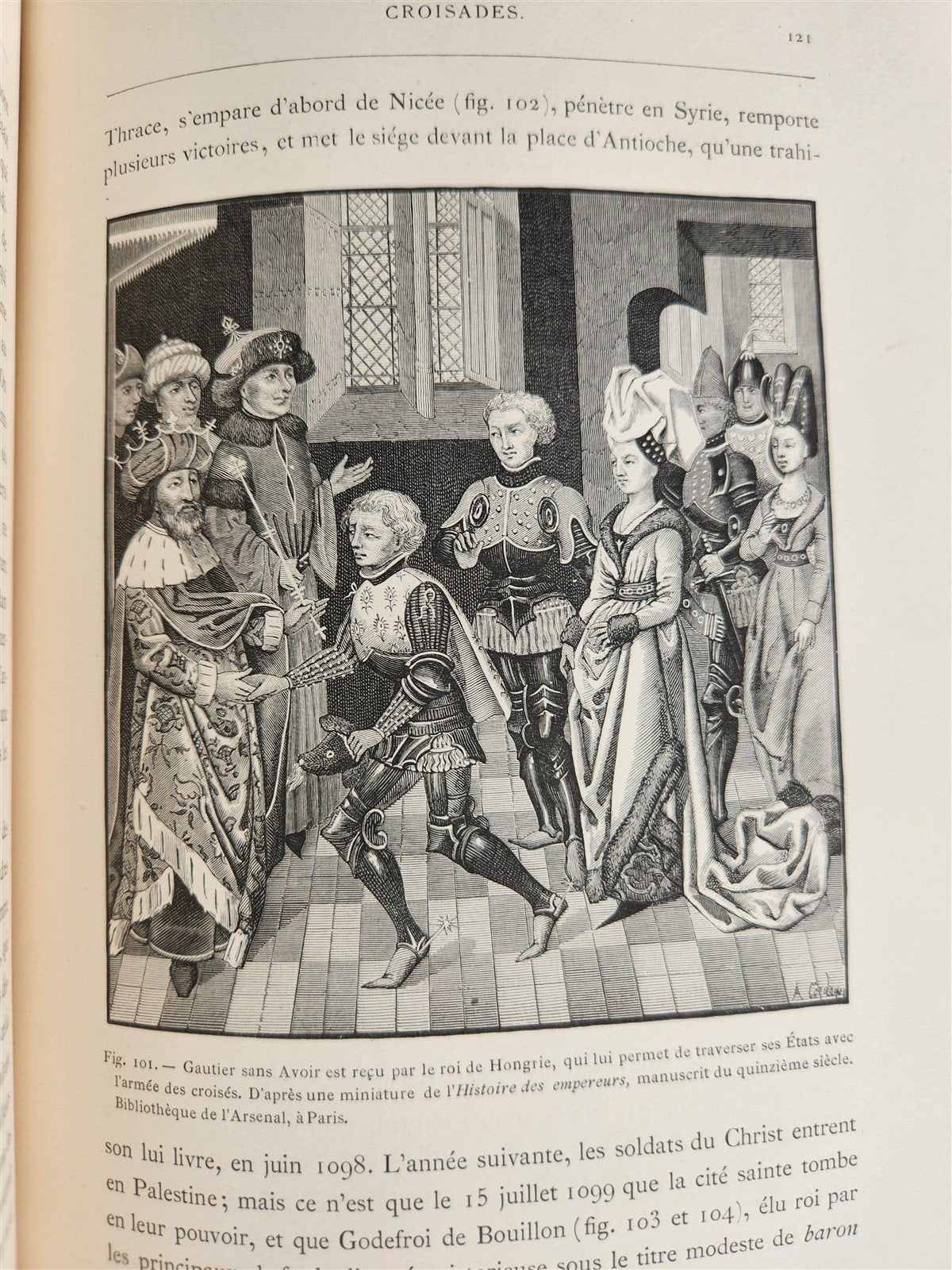 1876 Military & Religious Life in Middle Ages & Renaissance ILLUSTRATED antique