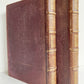 1847 ILLUSTRATED HISTORY of FRANCE by Lavallee 2 VOLUMES antique