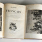 1847 ILLUSTRATED HISTORY of FRANCE by Lavallee 2 VOLUMES antique