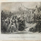 1847 ILLUSTRATED HISTORY of FRANCE by Lavallee 2 VOLUMES antique