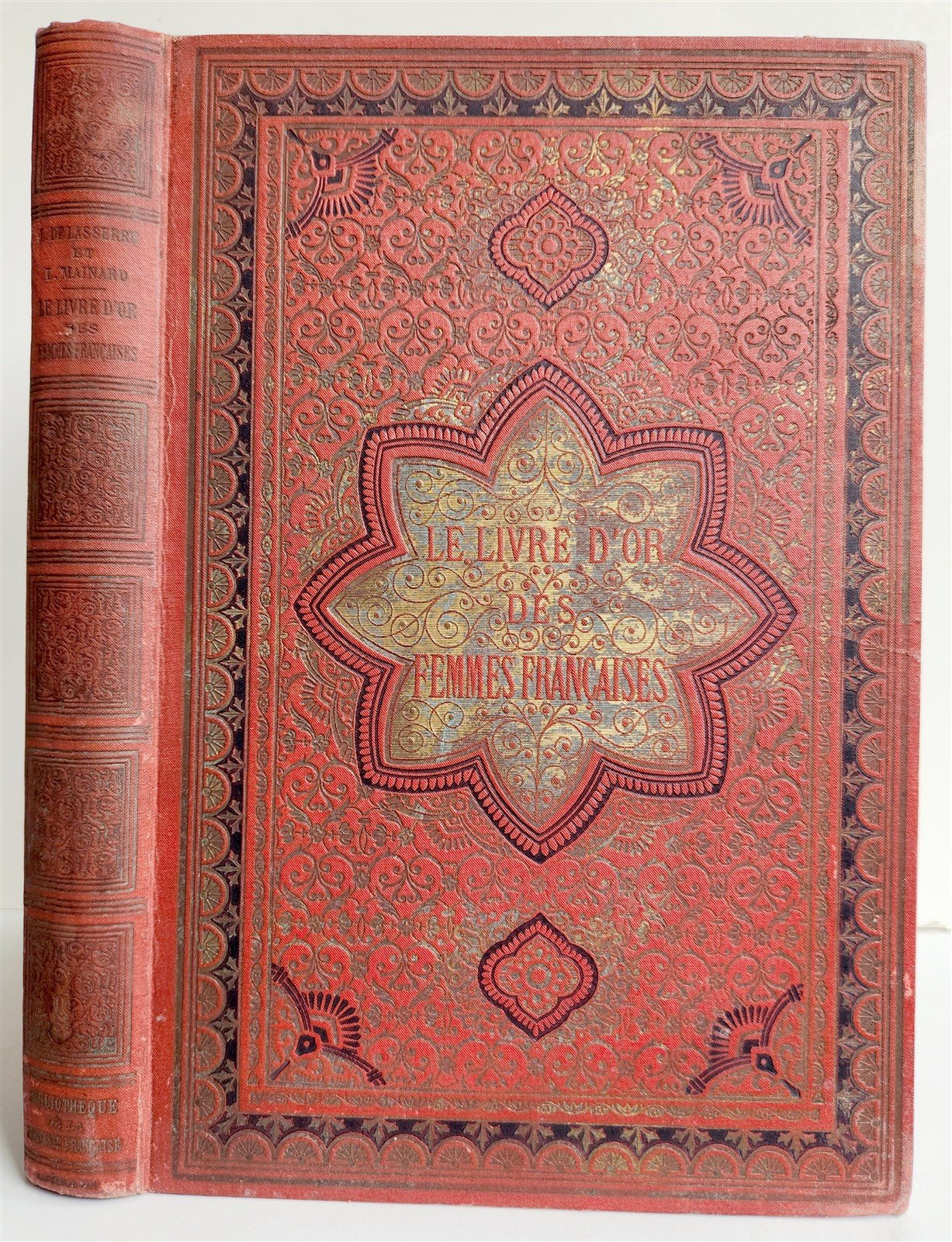 1887 LIVES of GREAT FRENCH WOMEN illustrated antique