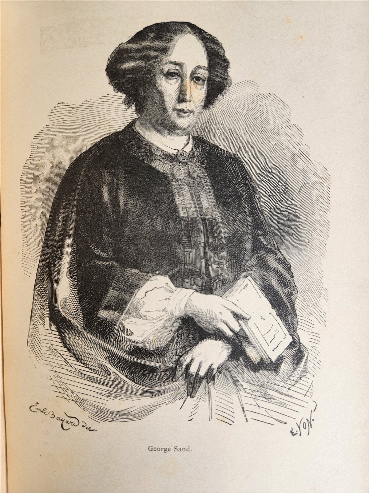 1887 LIVES of GREAT FRENCH WOMEN illustrated antique