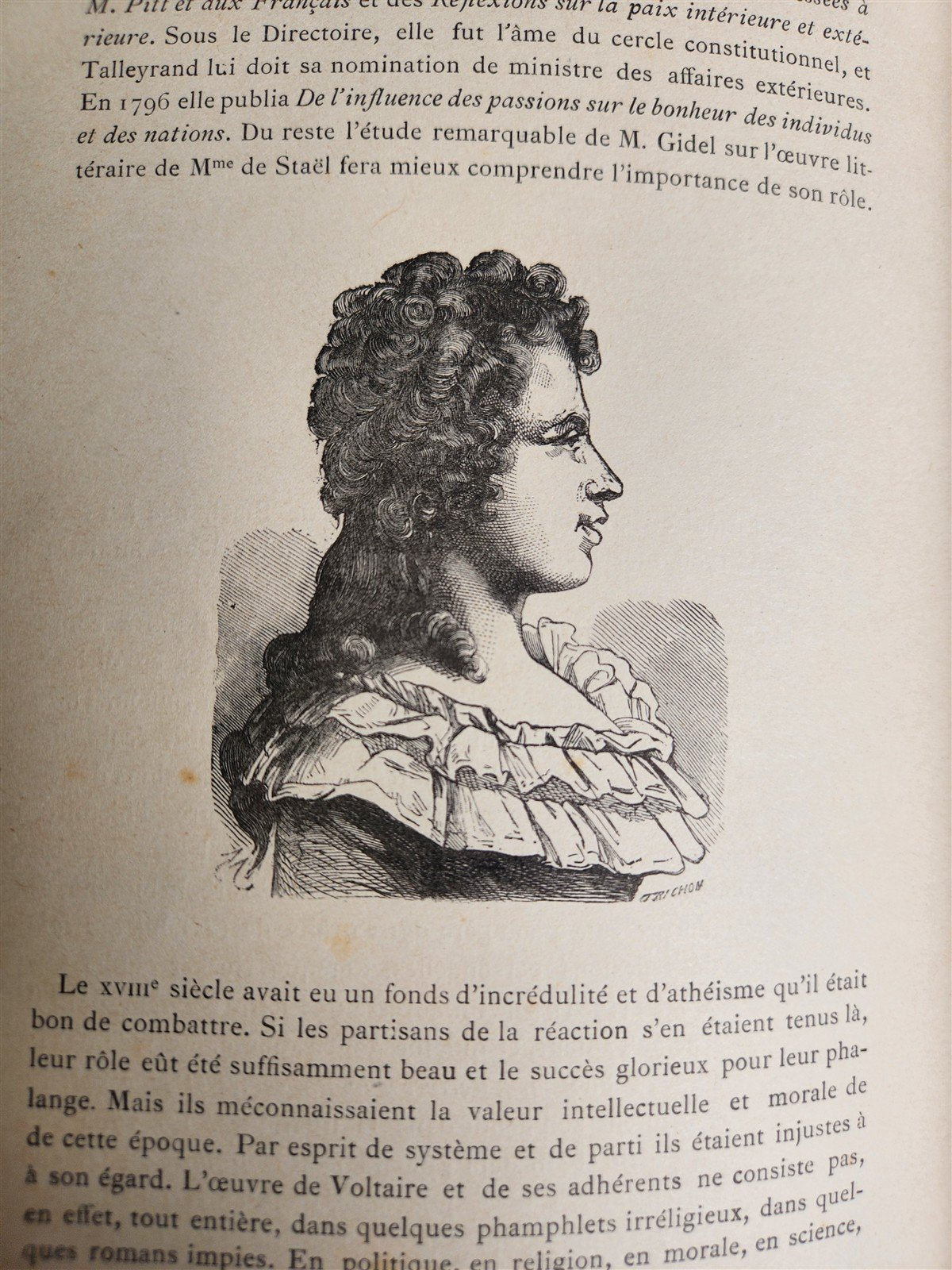 1887 LIVES of GREAT FRENCH WOMEN illustrated antique