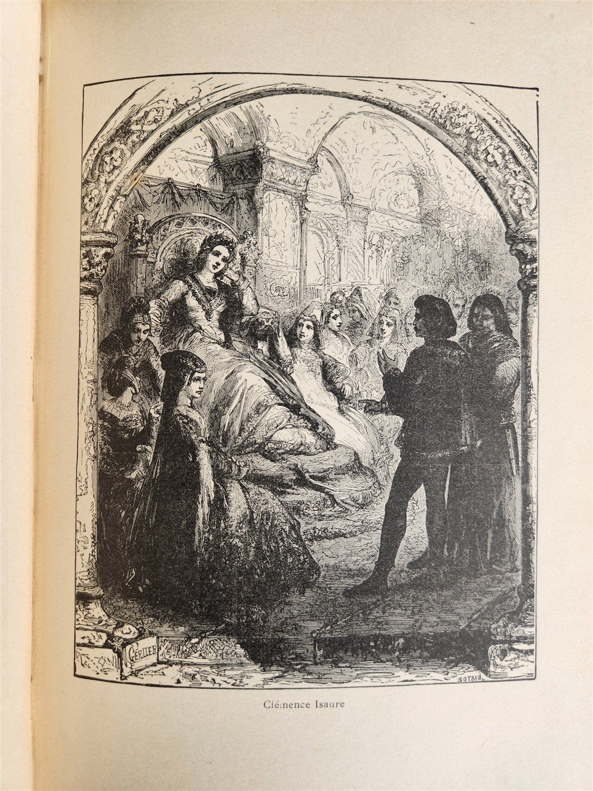 1887 LIVES of GREAT FRENCH WOMEN illustrated antique