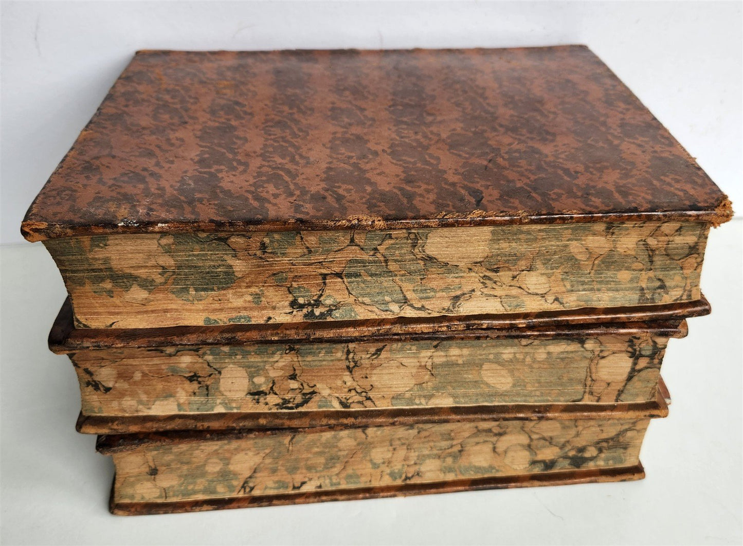 1777 ILLUSTRIOUS FRANCE or FRENCH PLUTARCH antique 3 volumes ILLUSTRATED