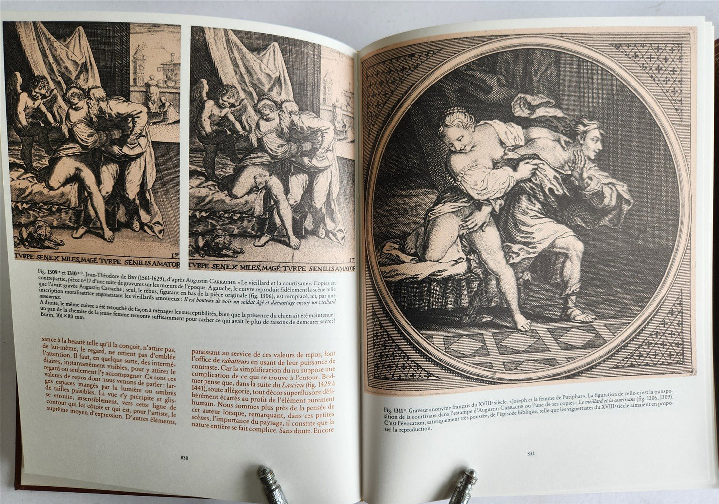 1977 EROTIC THE AMOURS des DIEUX antique 3 volumes ILLUSTRATED
