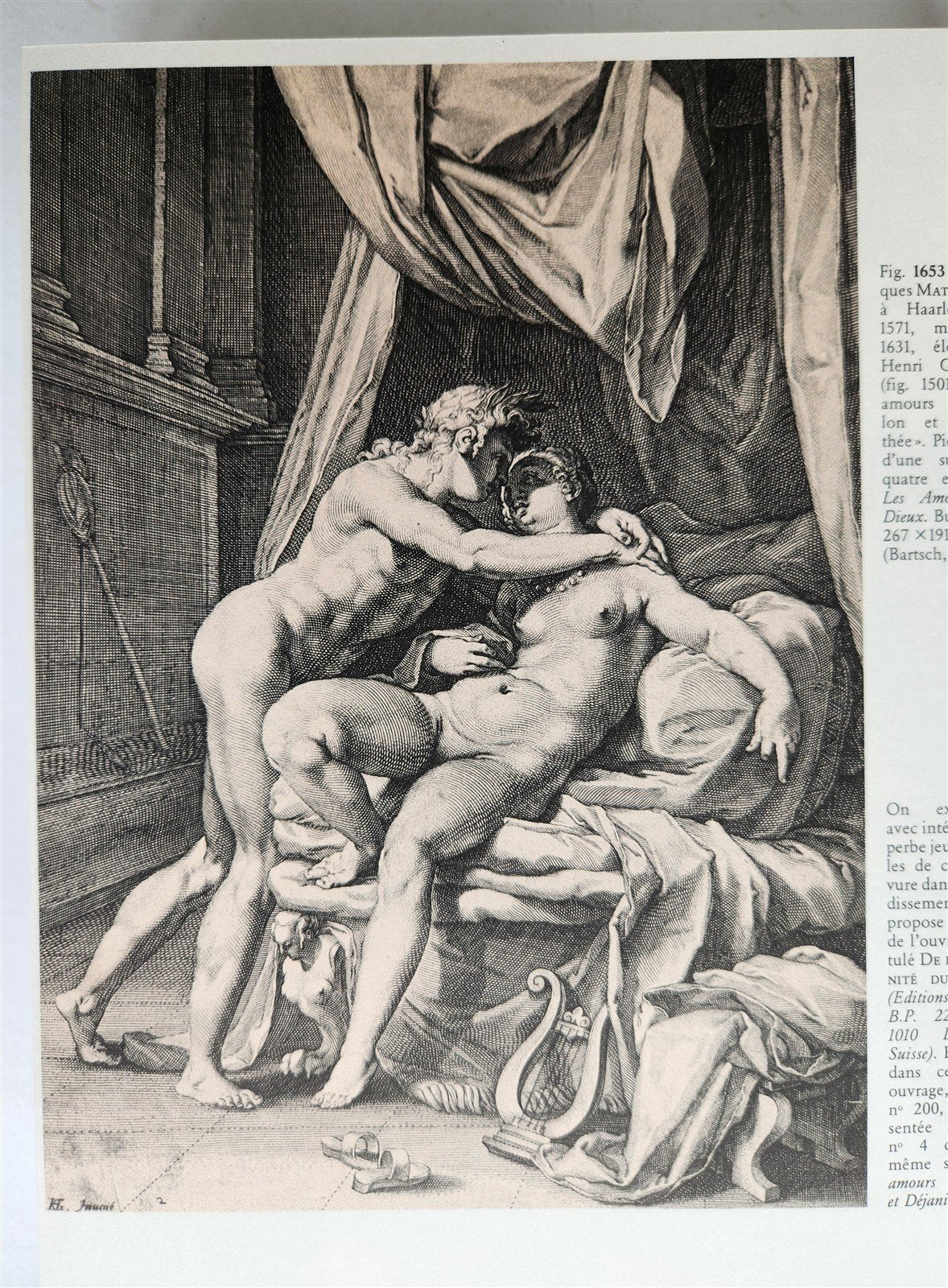 1977 EROTIC THE AMOURS des DIEUX antique 3 volumes ILLUSTRATED