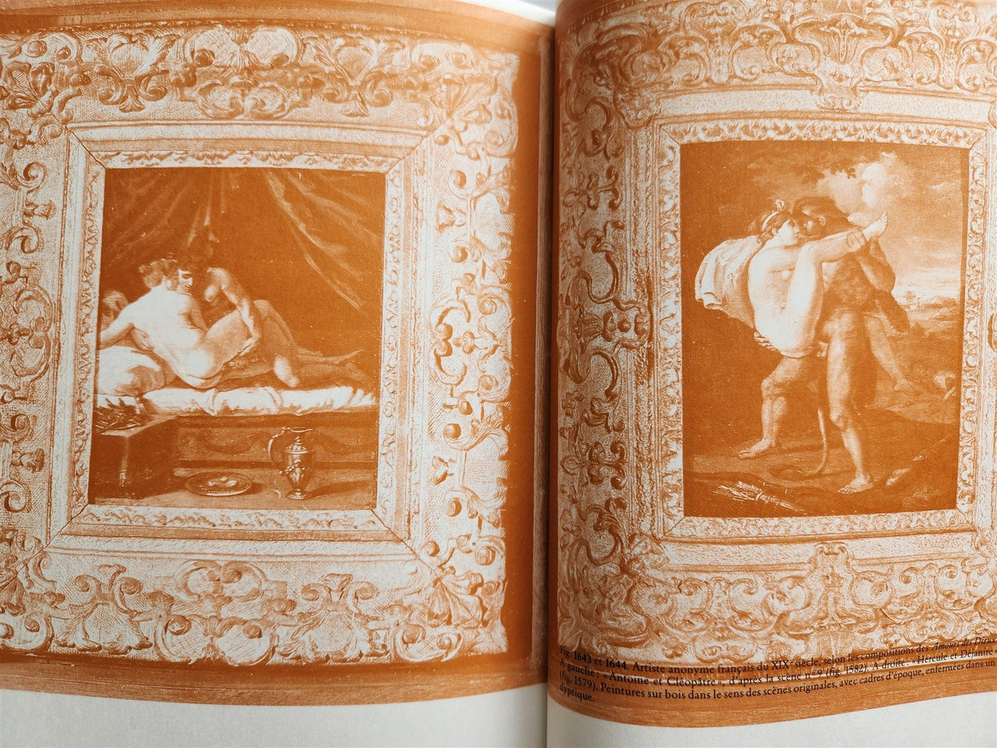 1977 EROTIC THE AMOURS des DIEUX antique 3 volumes ILLUSTRATED