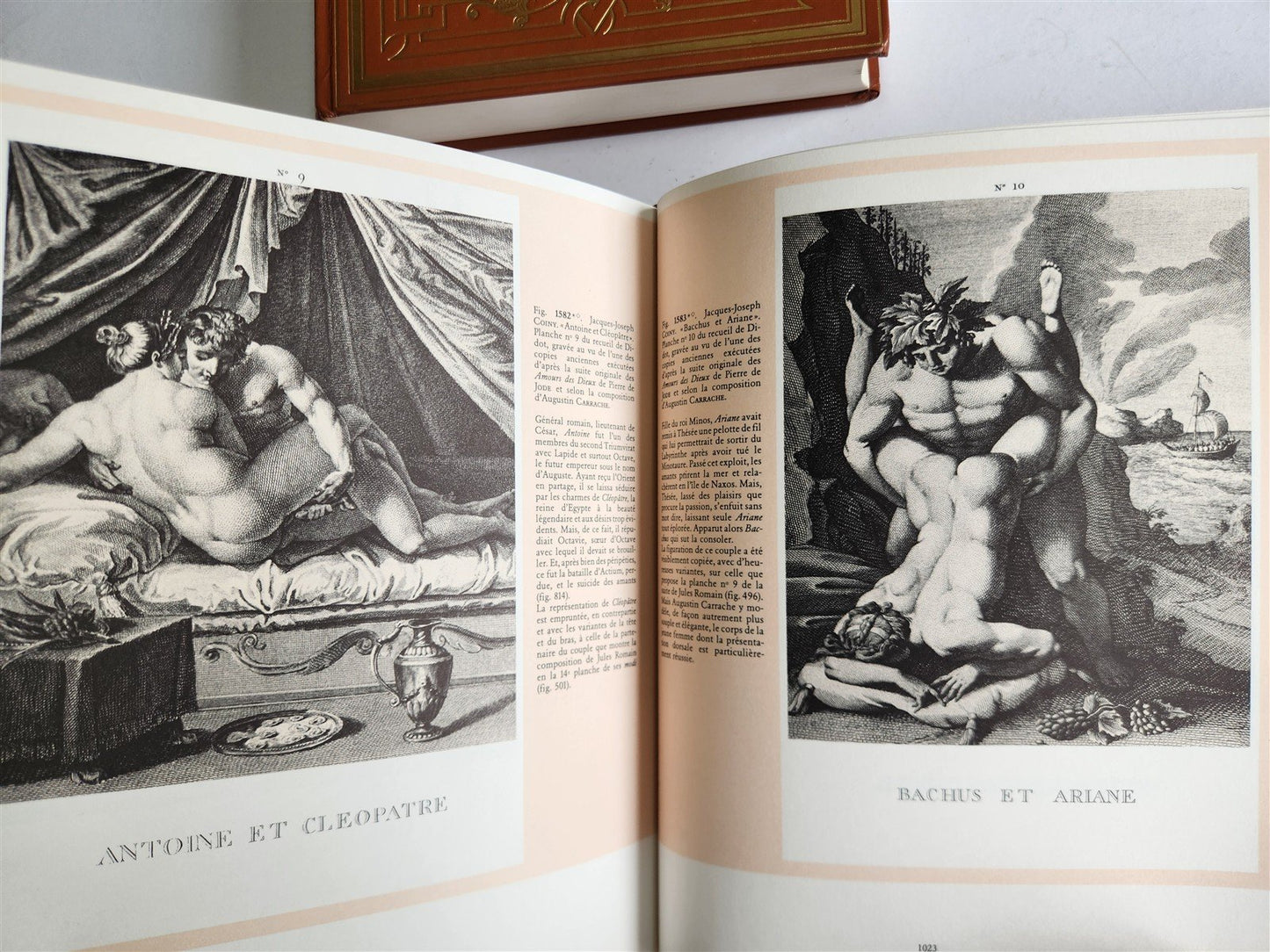 1977 EROTIC THE AMOURS des DIEUX antique 3 volumes ILLUSTRATED