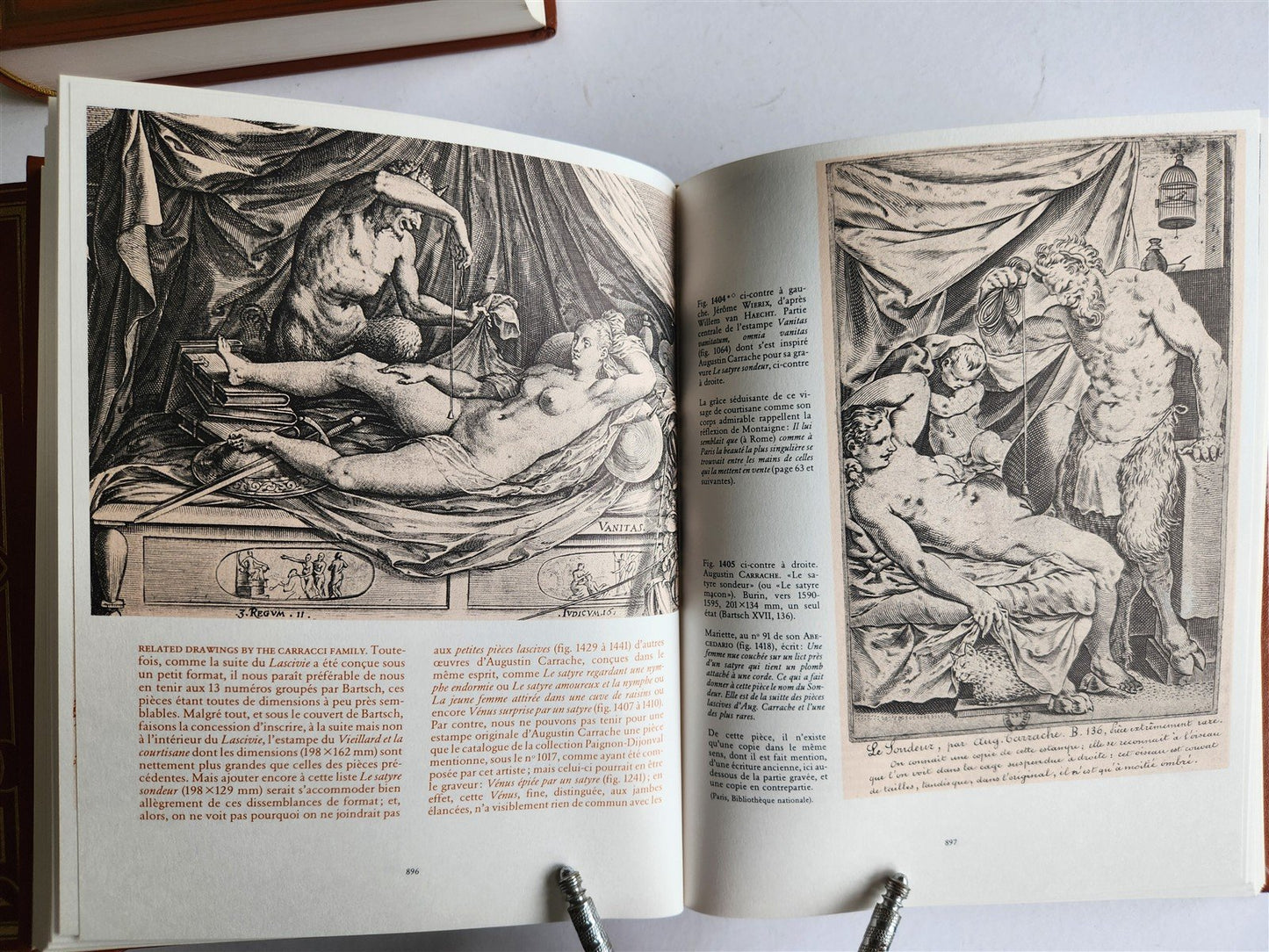 1977 EROTIC THE AMOURS des DIEUX antique 3 volumes ILLUSTRATED