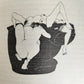 1966 EROTIC NOVELLAS antique 3 volumes ILLUSTRATED by E. Rickert LTD EDITION