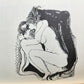 1966 EROTIC NOVELLAS antique 3 volumes ILLUSTRATED by E. Rickert LTD EDITION