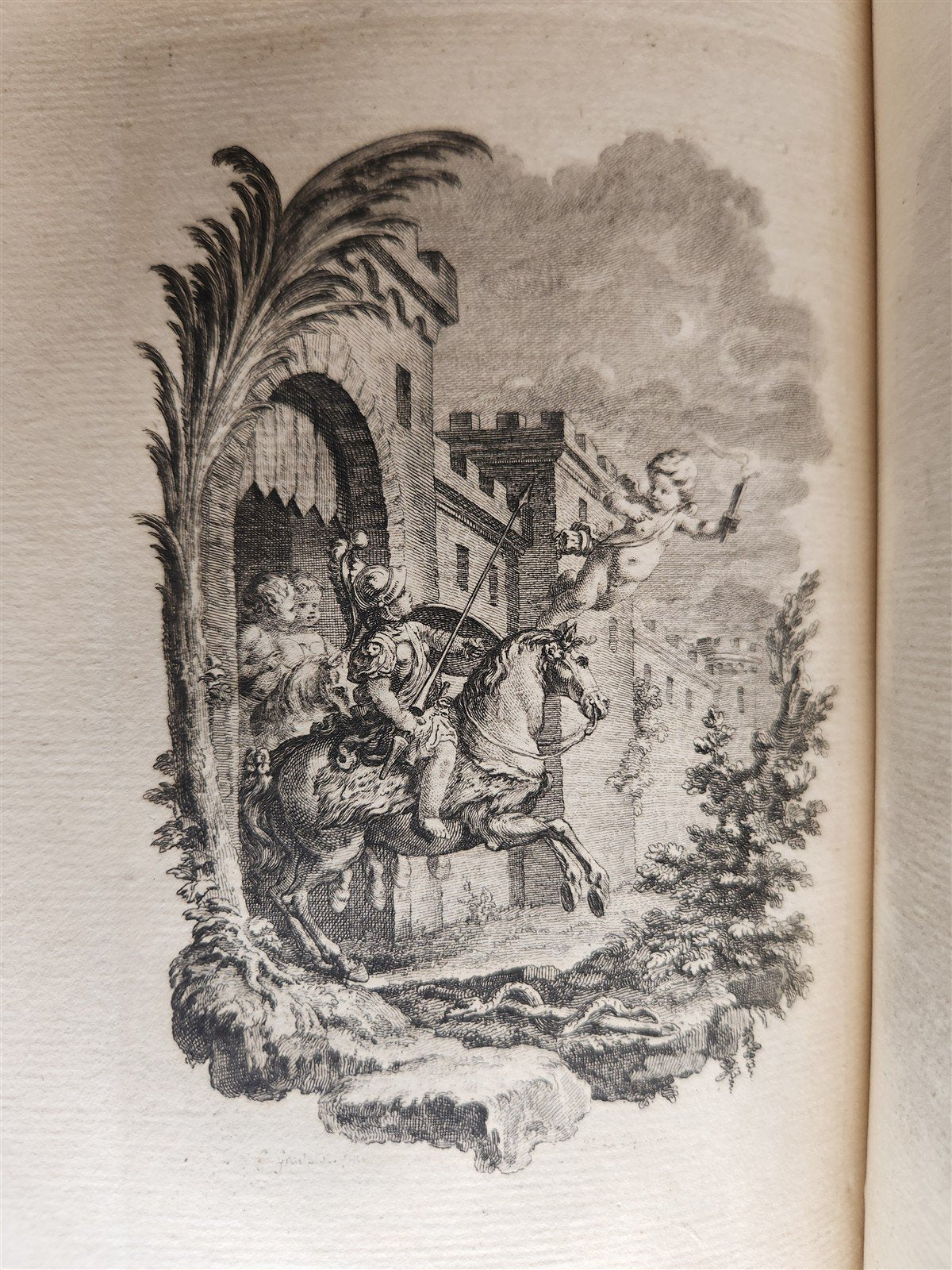 1771 La Gerusalemme liberata by Torquato Tasso antique 2 volumes ILLUSTRATED