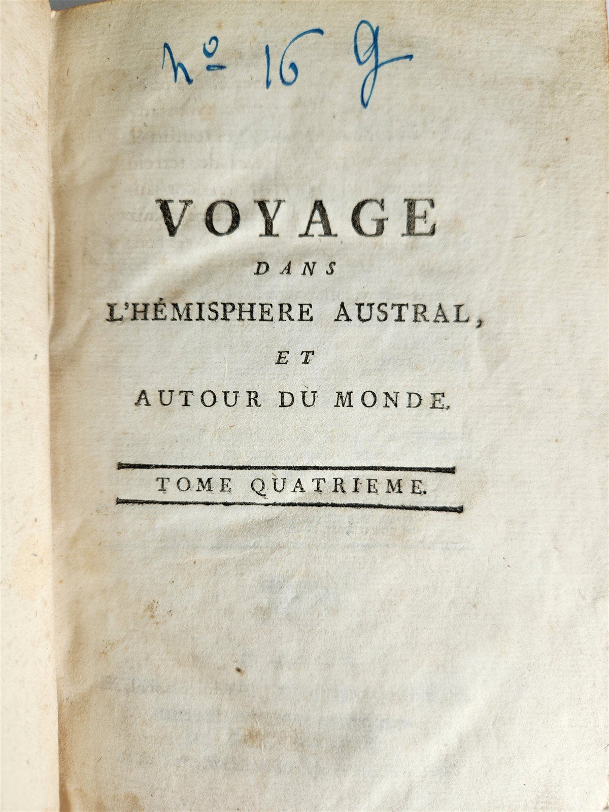 1778 CAPTAIN COOK SECOND VOYAGE 6 VOLUMES antique in French