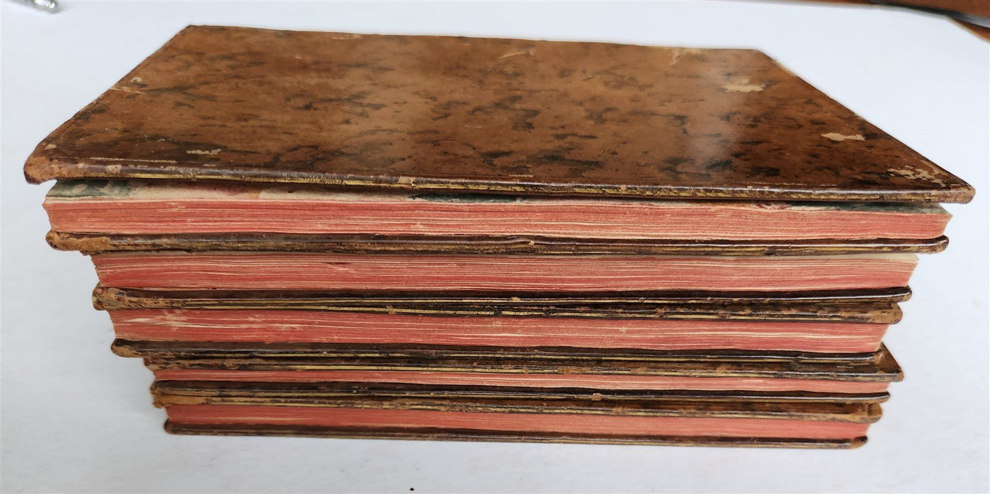 1775 Epreuves du sentiment 5 VOLUMES antique in French ILLUSTRATED