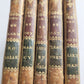 1775 Epreuves du sentiment 5 VOLUMES antique in French ILLUSTRATED