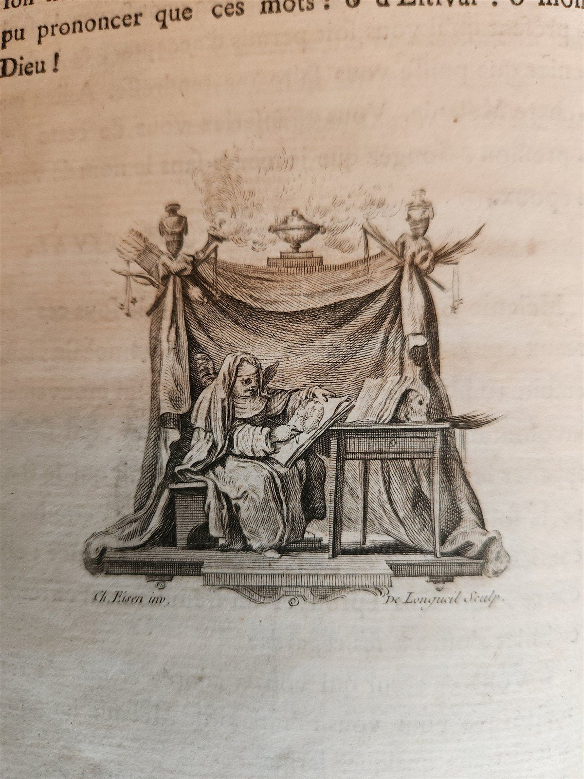 1775 Epreuves du sentiment 5 VOLUMES antique in French ILLUSTRATED