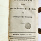 1857 GERMAN HYMNAL VELVET BINDING w/ BEAUTIFUL SILVER FITTINGS & CLASPS antique