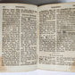 1857 GERMAN HYMNAL VELVET BINDING w/ BEAUTIFUL SILVER FITTINGS & CLASPS antique