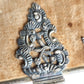 1857 GERMAN HYMNAL VELVET BINDING w/ BEAUTIFUL SILVER FITTINGS & CLASPS antique