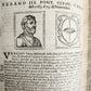 1674 LIVES of POPES antique ILLUSTRATED in ITALIAN