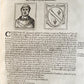 1674 LIVES of POPES antique ILLUSTRATED in ITALIAN