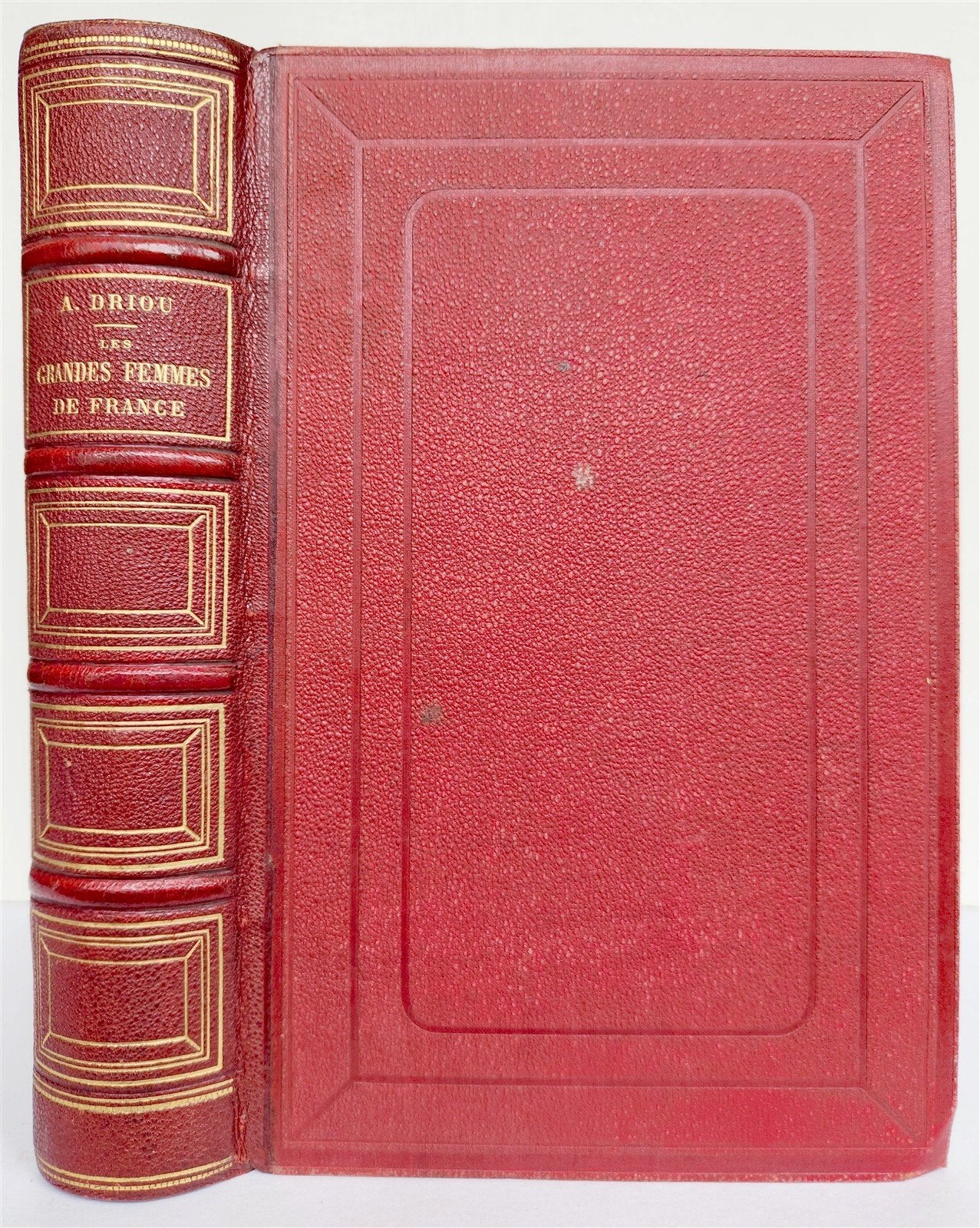 1880s GREAT WOMEN of FRANCE antique ILLUSTRATED Les grandes femmes de France