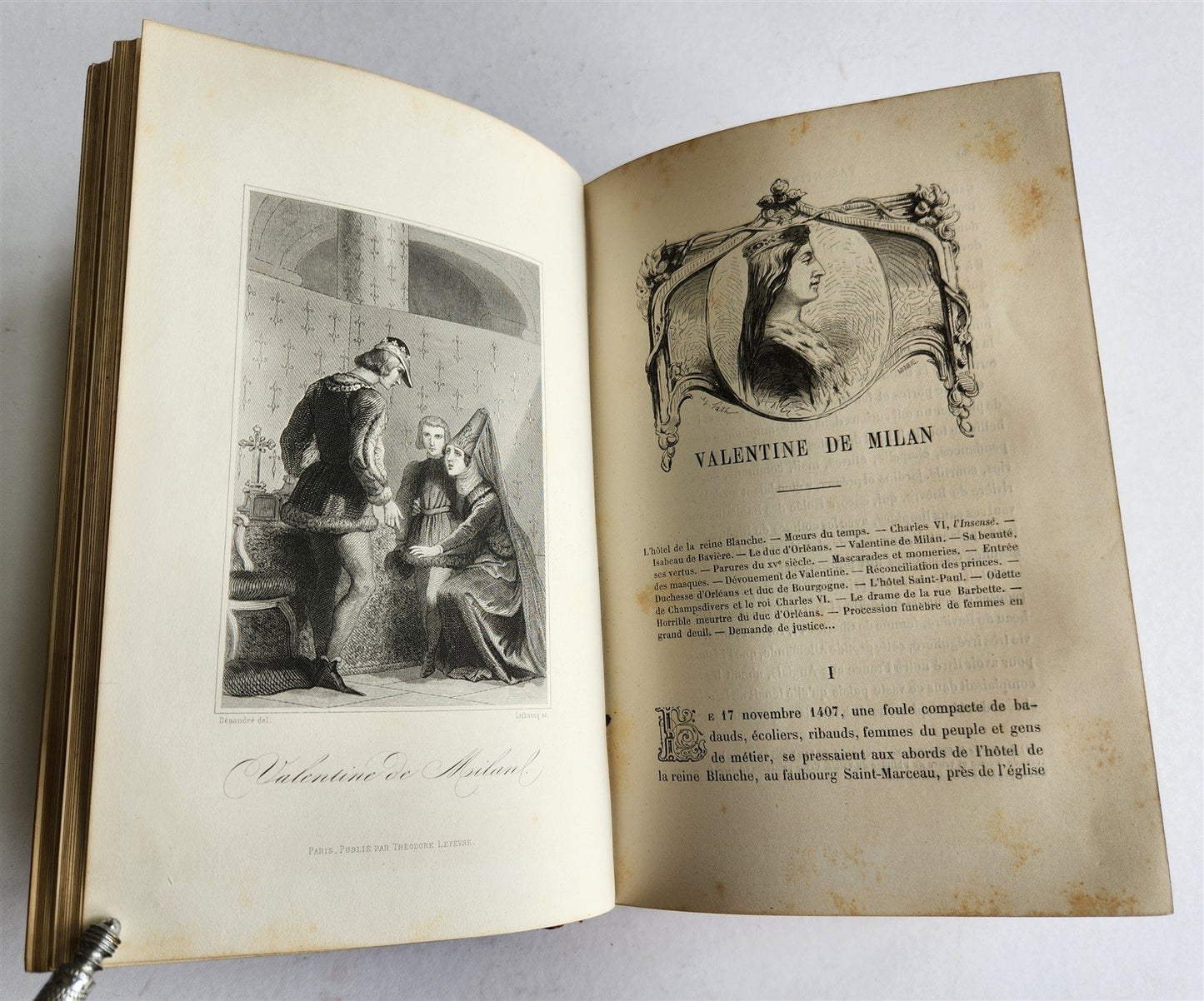 1880s GREAT WOMEN of FRANCE antique ILLUSTRATED Les grandes femmes de France