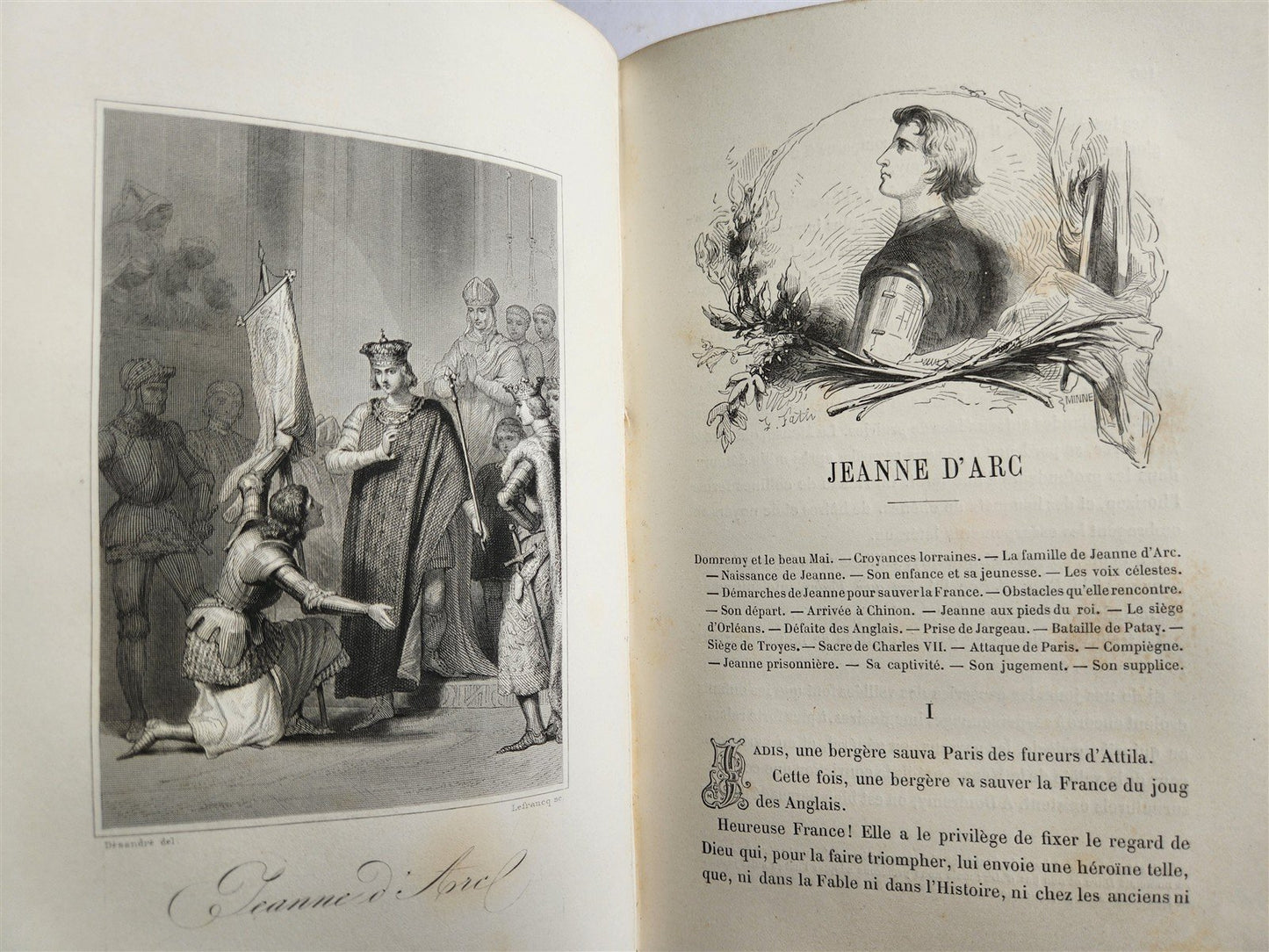 1880s GREAT WOMEN of FRANCE antique ILLUSTRATED Les grandes femmes de France