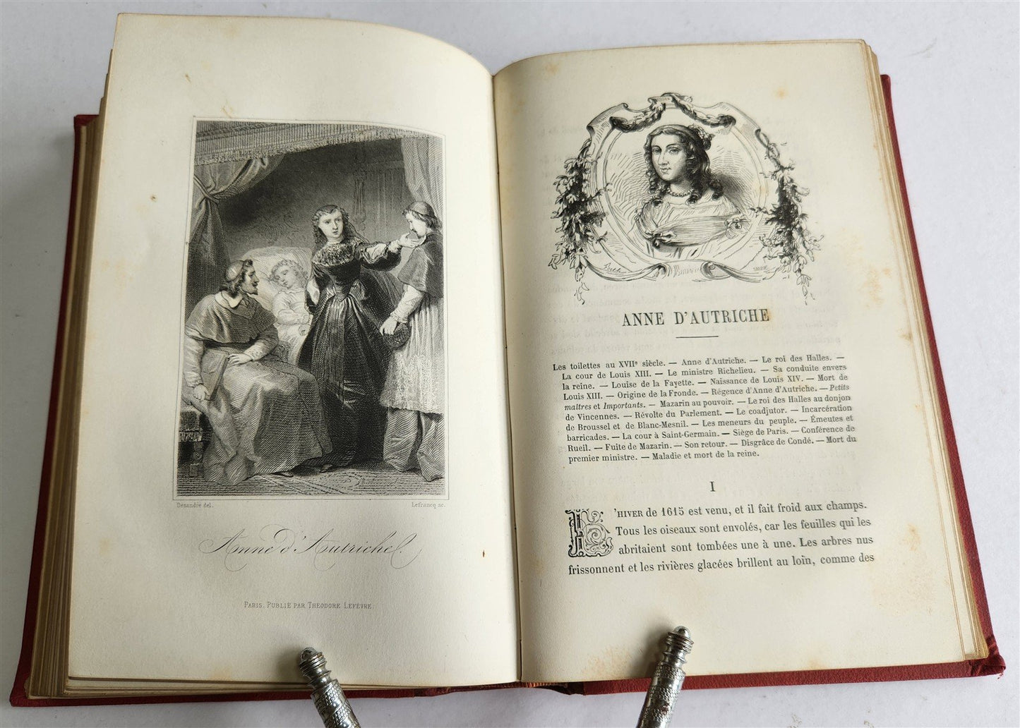 1880s GREAT WOMEN of FRANCE antique ILLUSTRATED Les grandes femmes de France