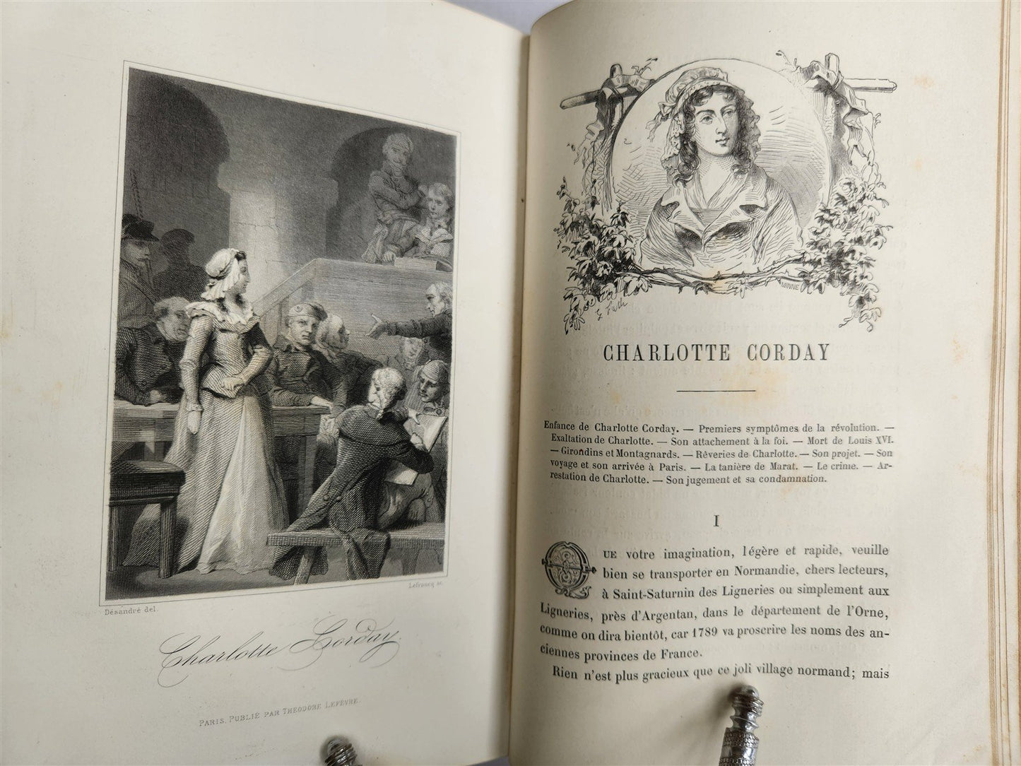 1880s GREAT WOMEN of FRANCE antique ILLUSTRATED Les grandes femmes de France